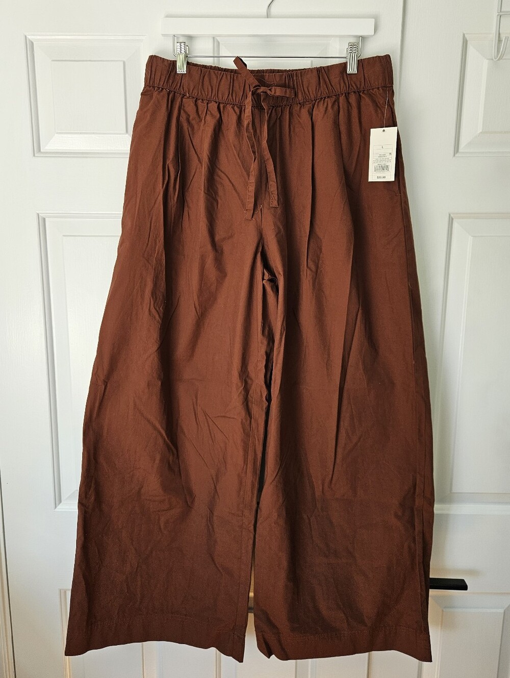NWT Wide Leg Pull-On Pants | Size L - Picture 2 of 12